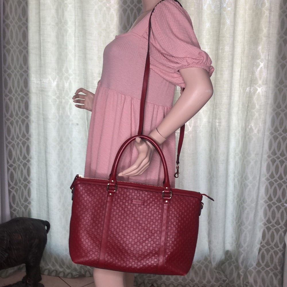 All leather Authentic Gucci Bag - Picture 6 of 13